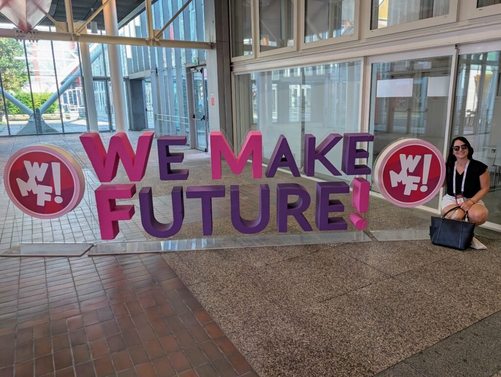 We Make Future Bologna picture with Silvi Nunez